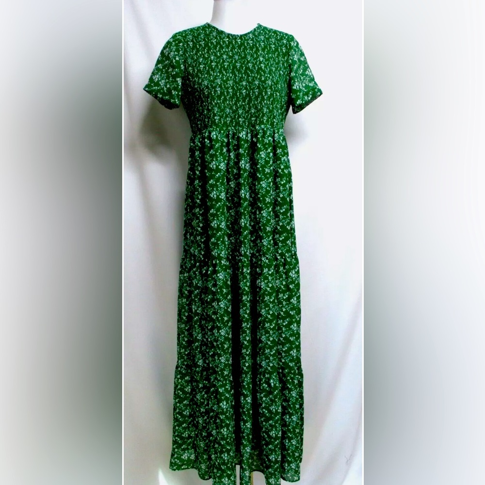 Zara floral maxi dress